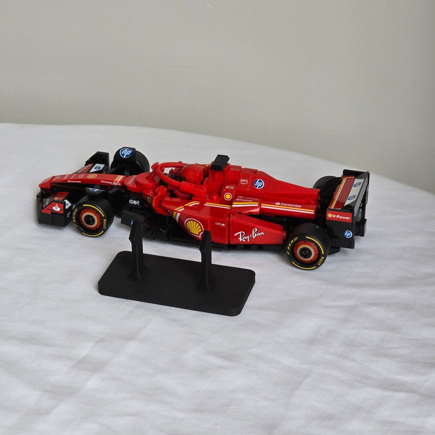 LEGO Speed Champions F1 Stand – Horizontal Mount Stand