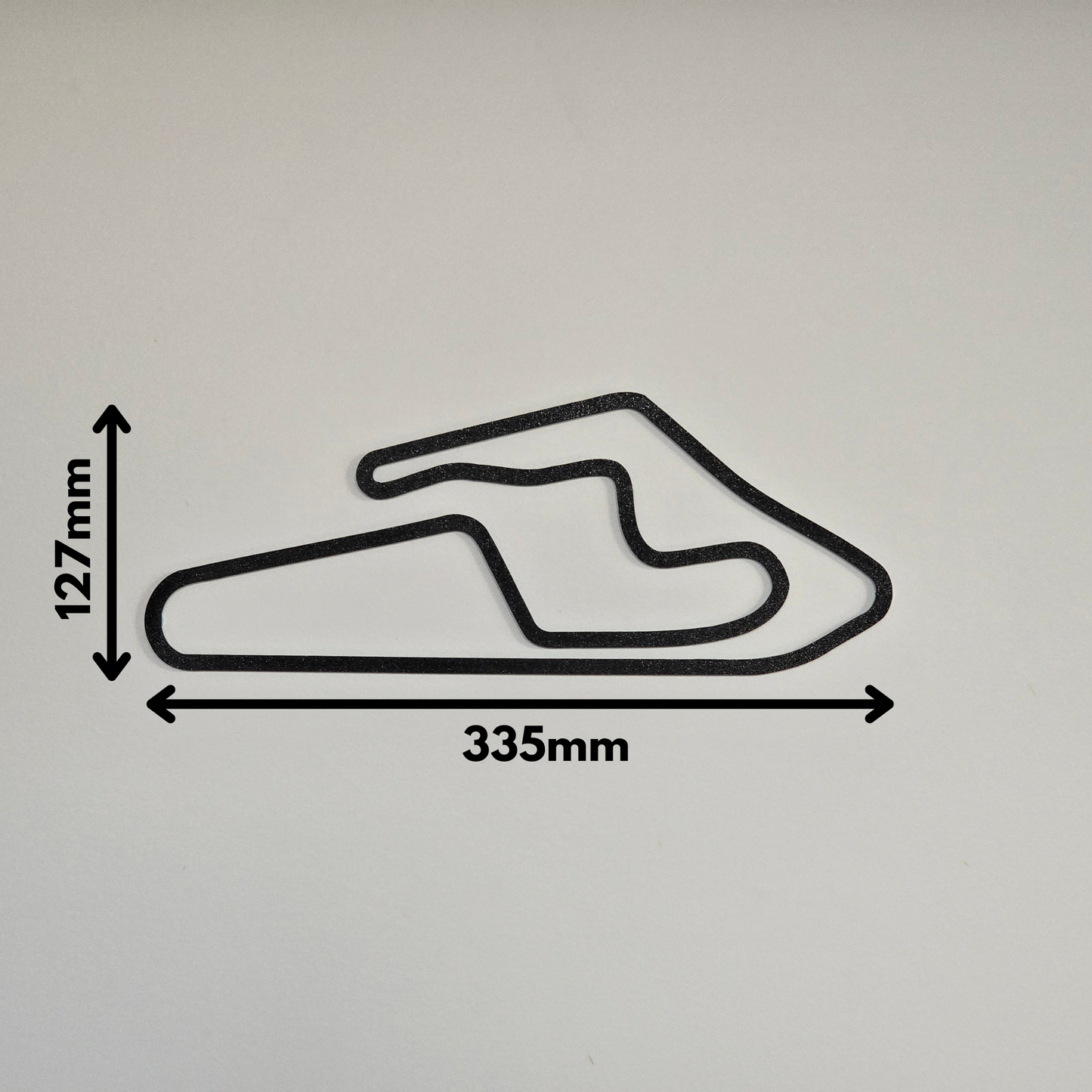 Ruapuna 3D Circuit Wall Art