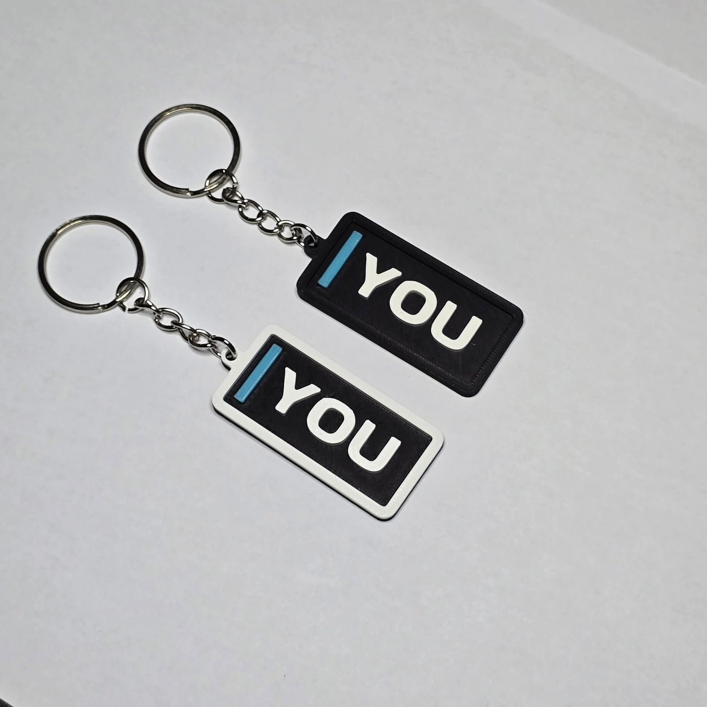 Custom F1 Initials Keychain