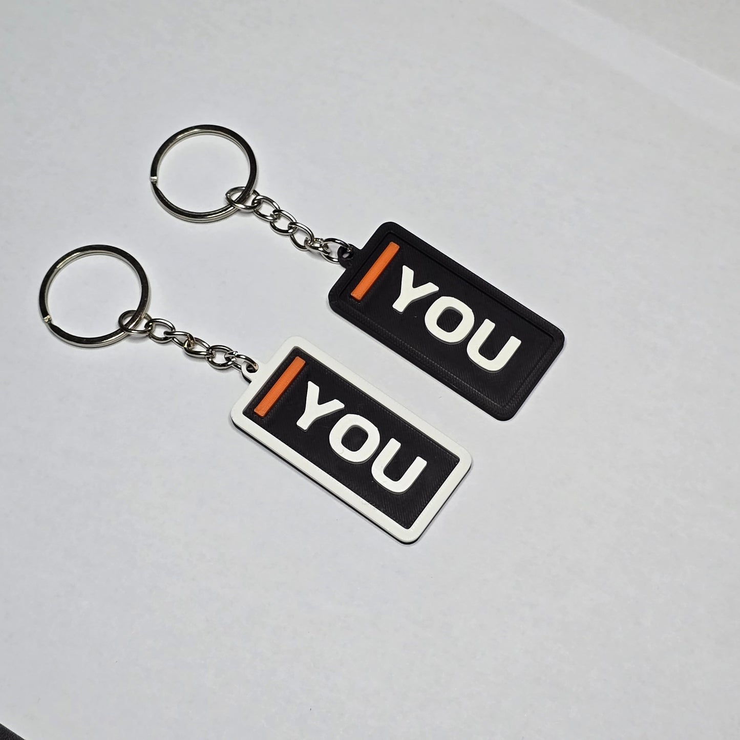 Custom F1 Initials Keychain