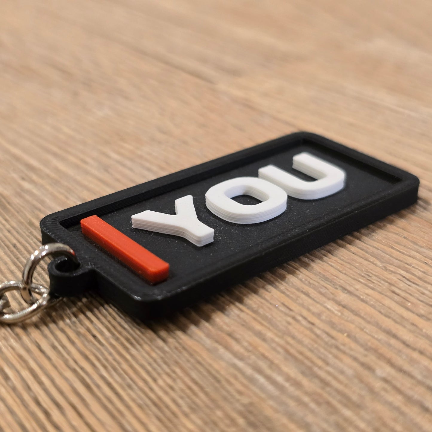 Custom F1 Initials Keychain
