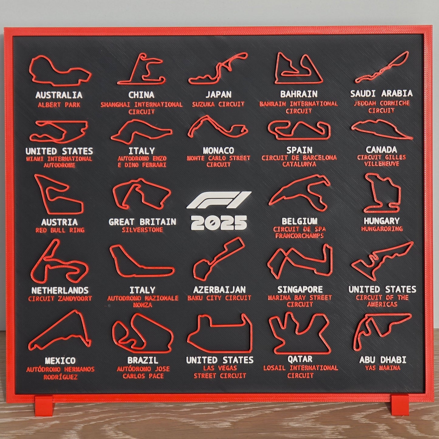 Formula 1 2025 Calendar