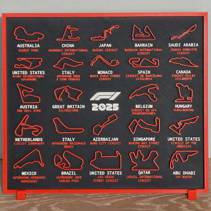 Formula 1 2025 Calendar