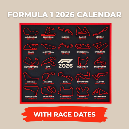 Formula 1 2026 Calendar