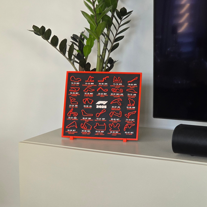 Formula 1 2025 Calendar