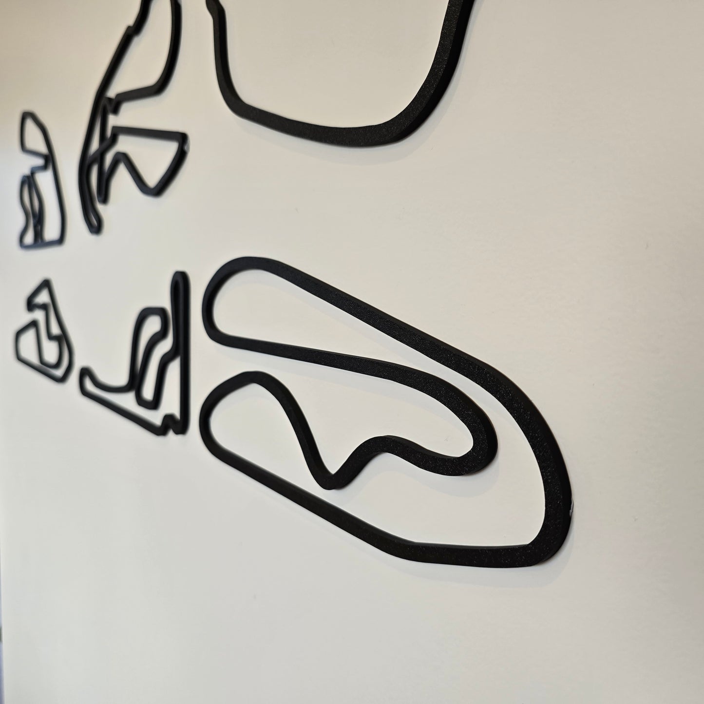 NZ Circuit Series – Set of 6 × 3D Wall Art