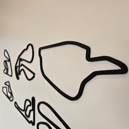 NZ Circuit Series – Set of 6 × 3D Wall Art