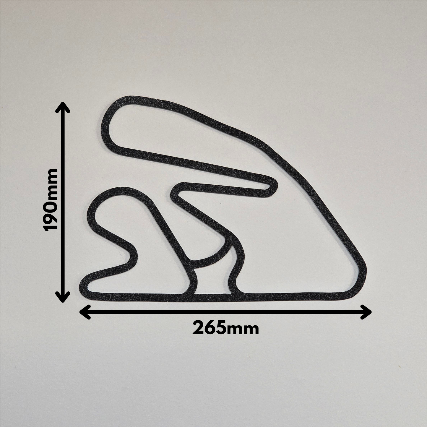 Hampton Downs 3D Circuit Wall Art