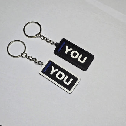 Custom F1 Initials Keychain