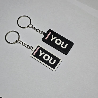 Custom F1 Initials Keychain